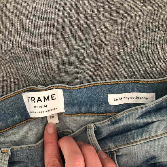 Frame denim le skinny de Jeanne jeans - Picture 7 of 7